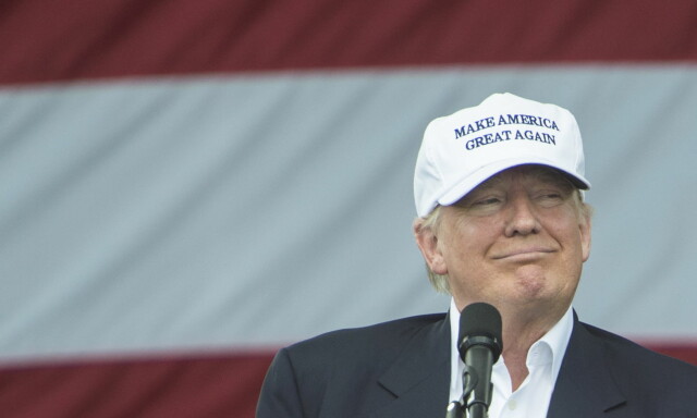 image: Trump i føringen på to landsdekkende meningsmålinger